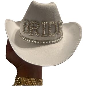Cowboy Bride hat